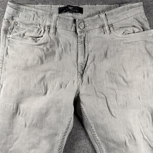 Legacy Edition Jeans Mens 34x29 Gray Light Wash Aaron Skinny Fit Denim Pants